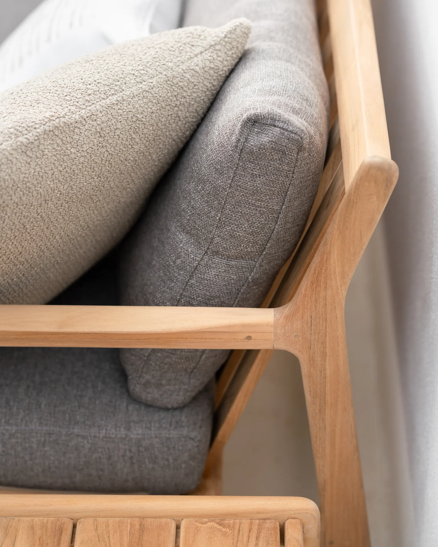 Boucle outdoor pude 50x50 cm, Oat Ethnicraft