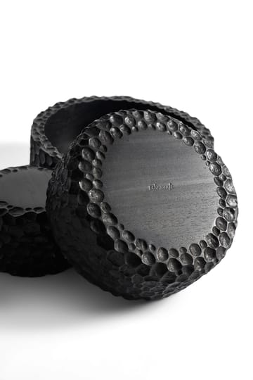 Chopped bowls 3-pak - Lakeret mahogni - Ethnicraft
