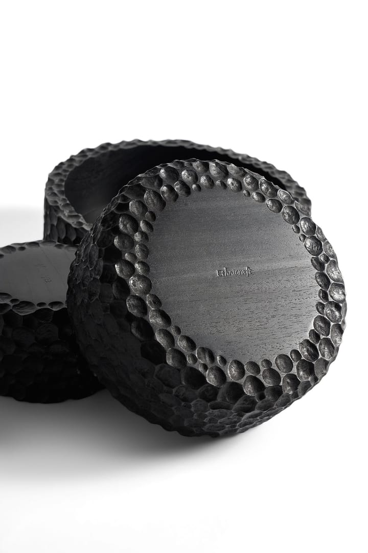 Chopped bowls 3-pak, Lakeret mahogni Ethnicraft