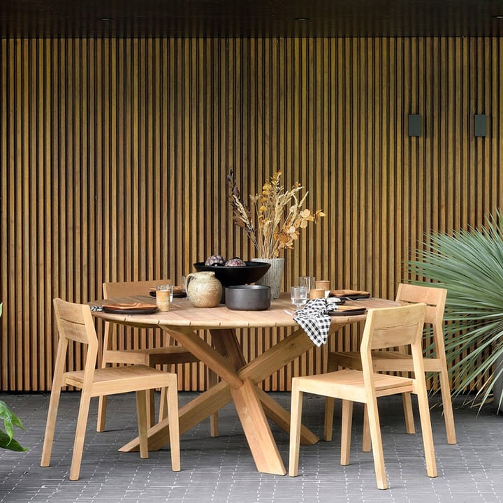 Circle outdoor spisebord teak - Ø136 cm - Ethnicraft