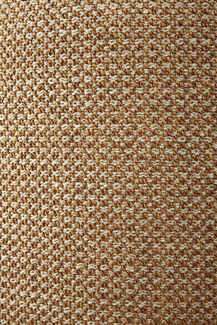 Donut outdoor pouf sidepuf, Marsala check Ethnicraft