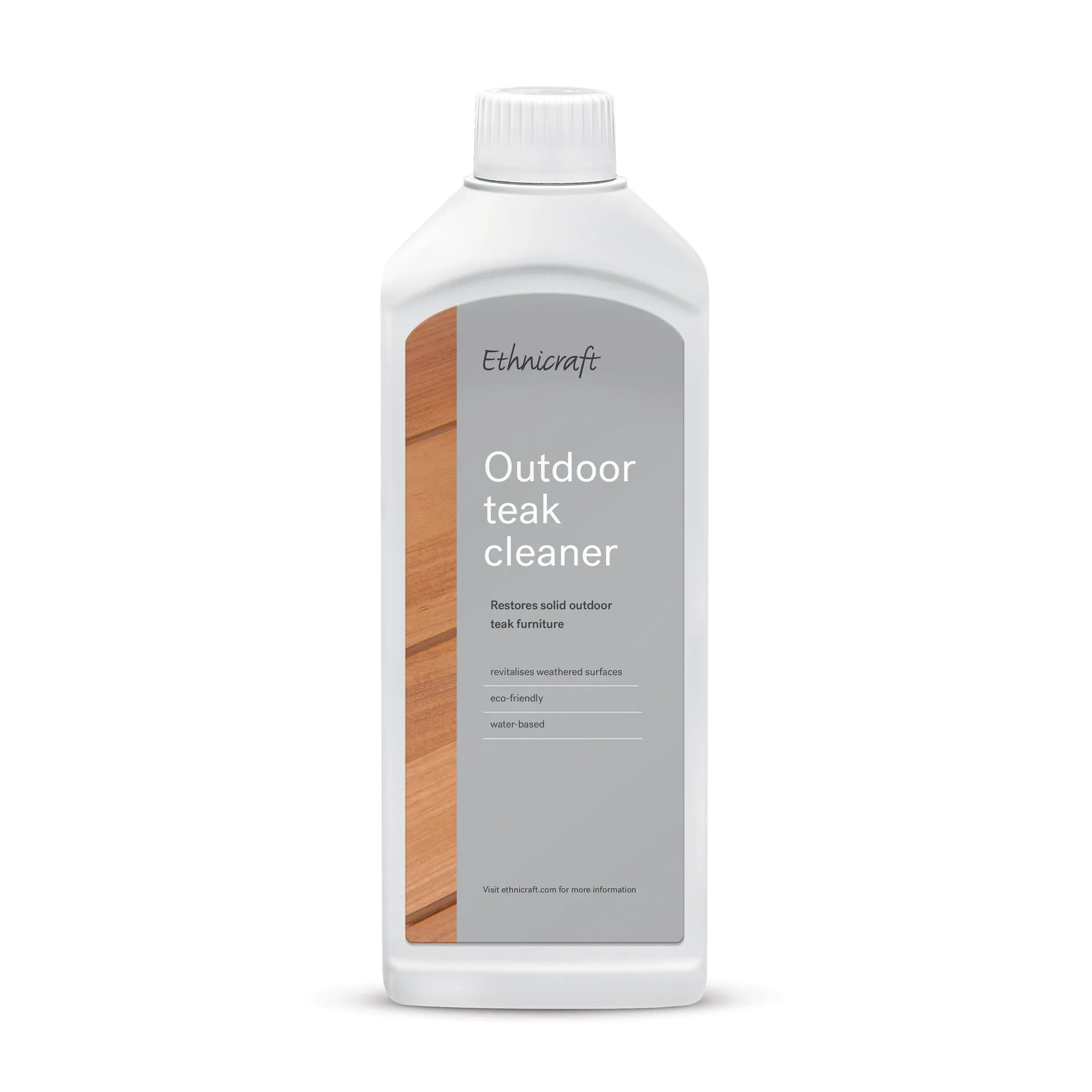 Ethnicraft outdoor teak cleaner inkl poleringsklud, 500 ml Ethnicraft