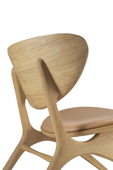 Eye loungelænestol - Lakeret eg-læder Sienna - Ethnicraft