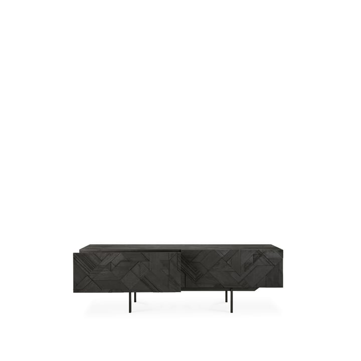 Graphic TV-bord, Black 162 cm Ethnicraft