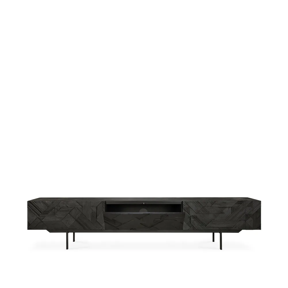 Graphic TV-bord, Black 242 cm Ethnicraft