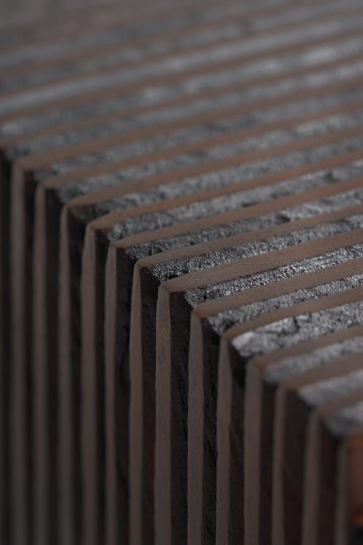 Grooves bogstøtte 2-pak, Mahogany dark brown Ethnicraft