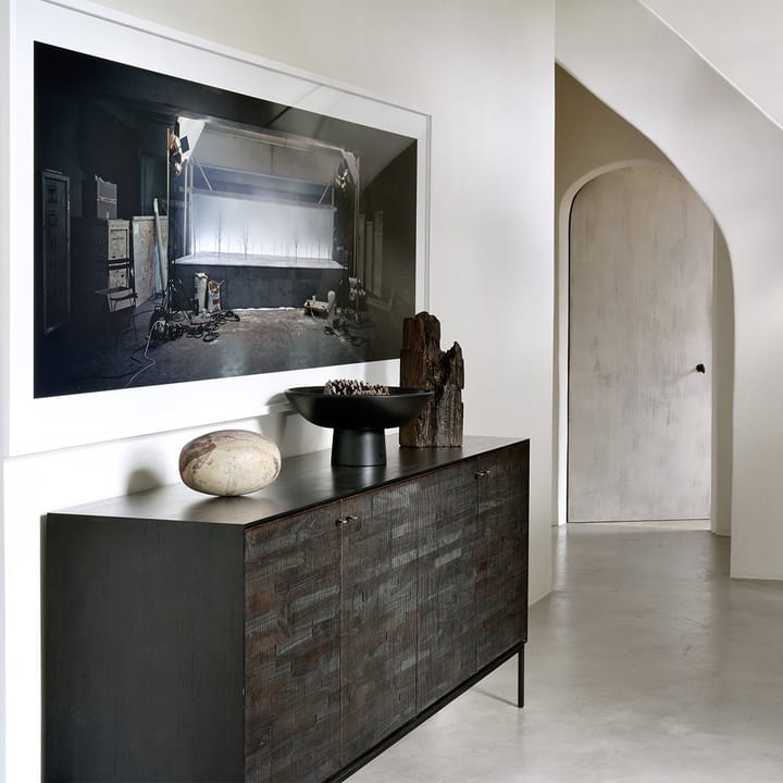 Grooves sideboard, Black 4 låger Ethnicraft