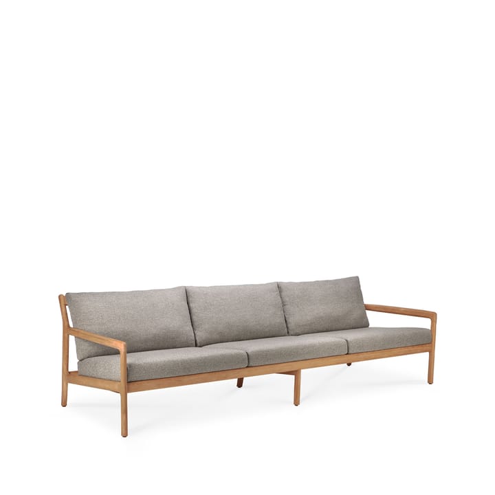 Jack outdoor 3 pers. sofa teak, Mocha Ethnicraft