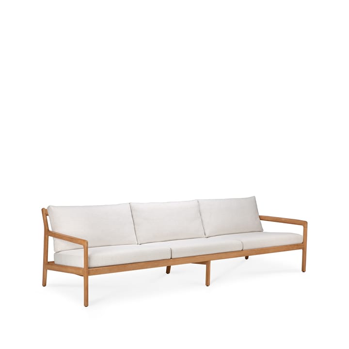 Jack outdoor 3 pers. sofa teak, Offwhite Ethnicraft