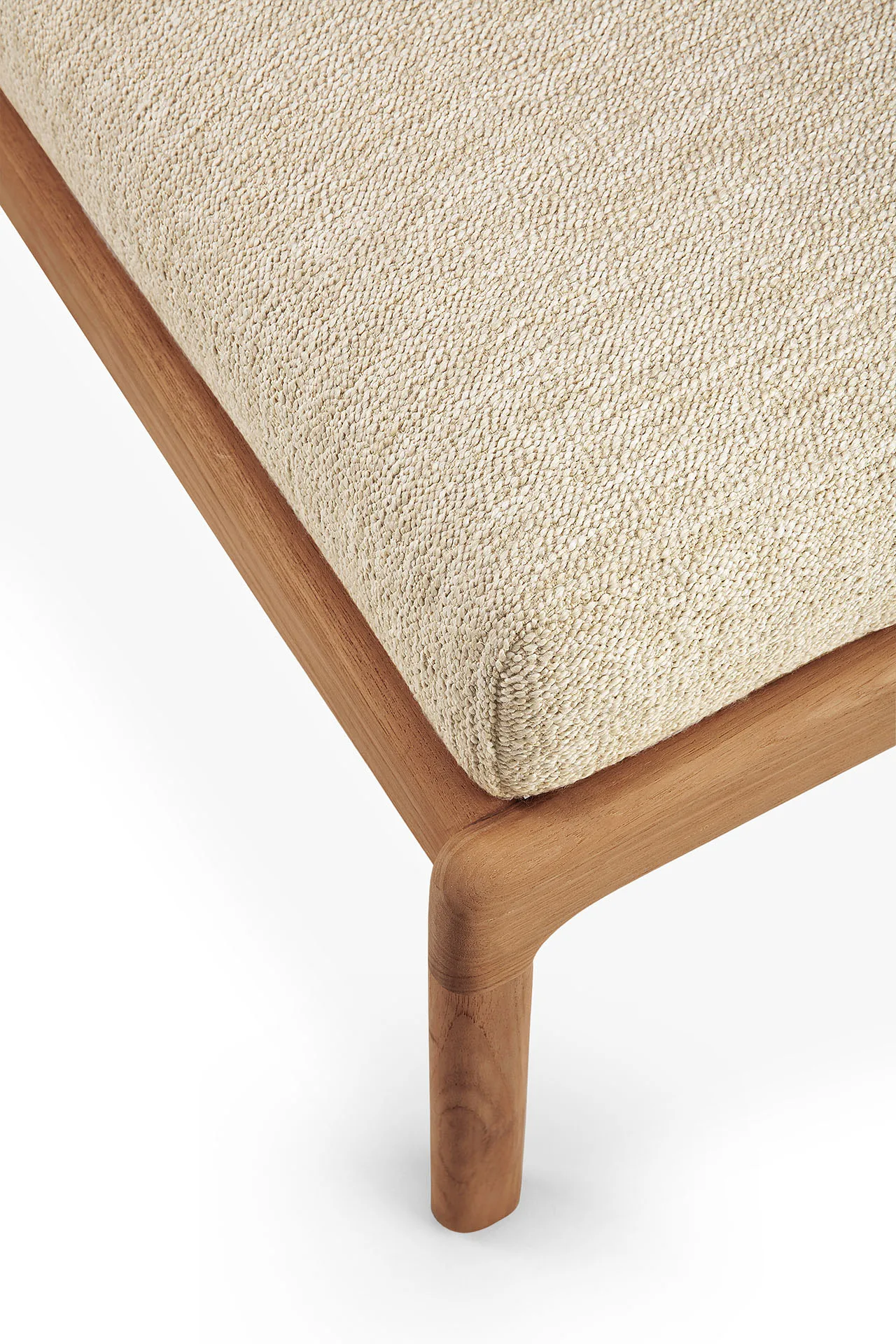 Jack outdoor fodskammel teak, Natural Ethnicraft