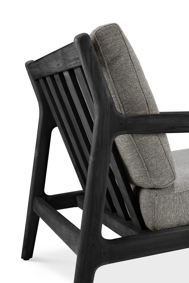 Jack outdoor loungelænestol sortbejdset teak, Mocha Ethnicraft