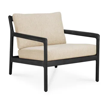 Jack outdoor loungelænestol sortbejdset teak - Natural - Ethnicraft
