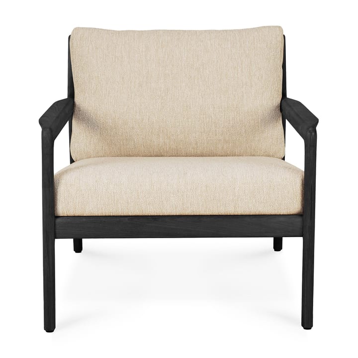 Jack outdoor loungelænestol sortbejdset teak, Natural Ethnicraft
