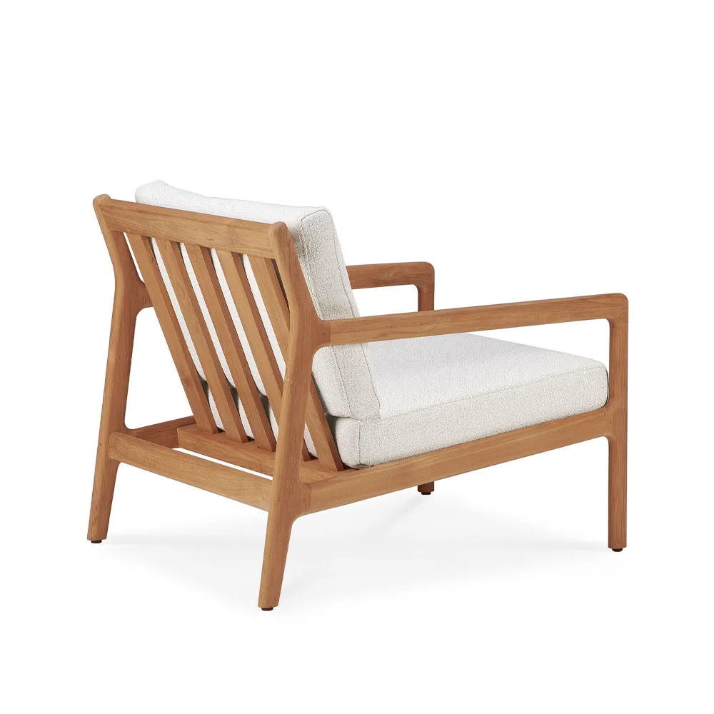 Jack outdoor loungelænestol teak, Offwhite Ethnicraft
