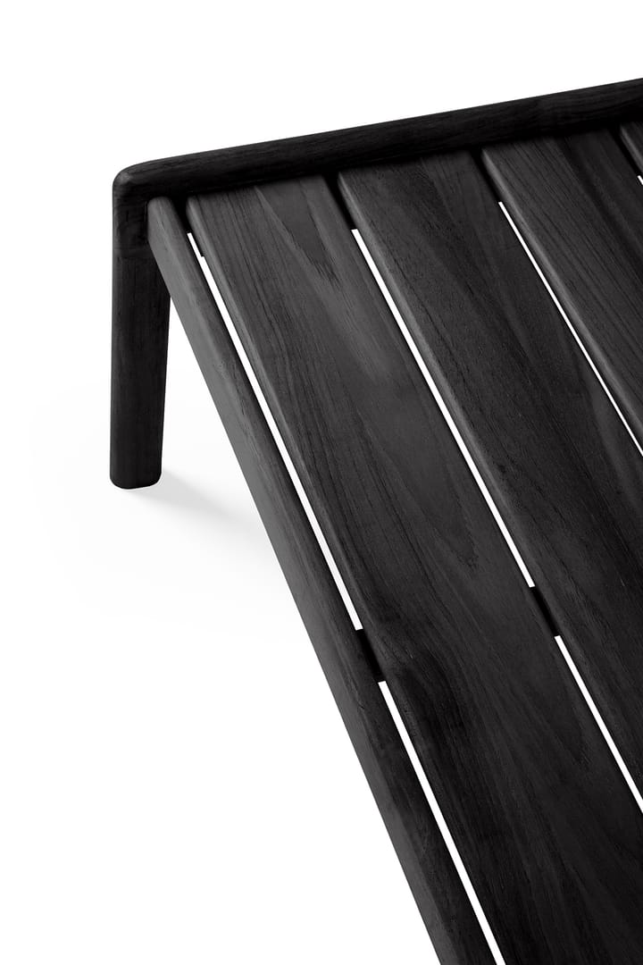 Jack outdoor sidebord sortbejdset teak, 120x65 cm Ethnicraft