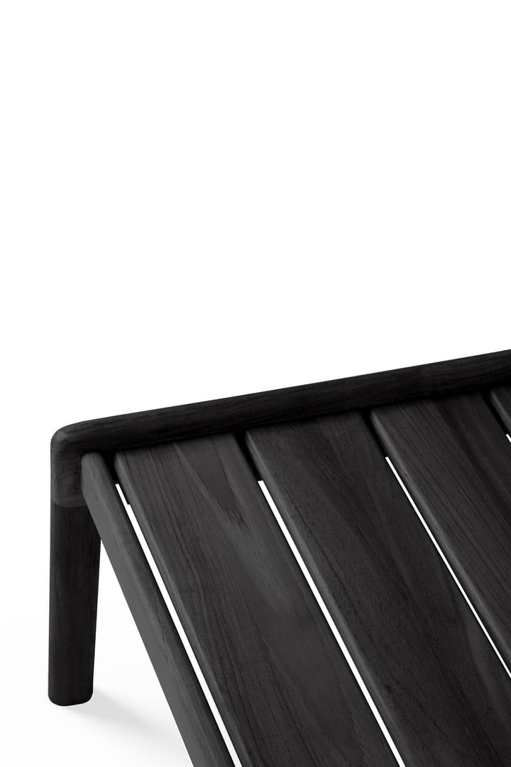 Jack outdoor sidebord sortbejdset teak, 54x54 cm Ethnicraft