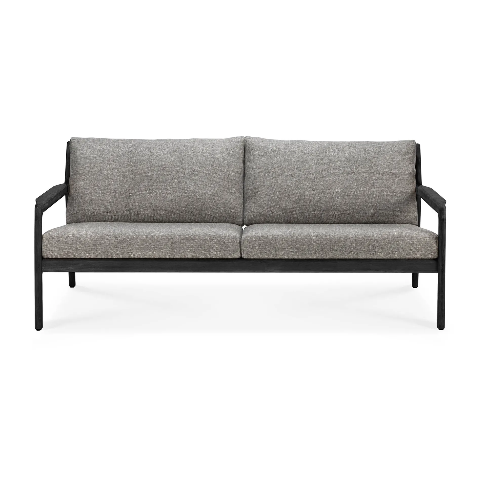 Jack outdoor sofa 2-pers. sortbejdset teak, Mocha Ethnicraft