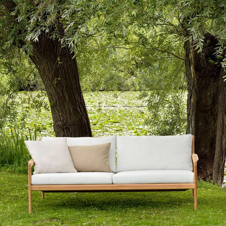 Jack outdoor sofa 2-pers. teak, Offwhite, teakstel Ethnicraft