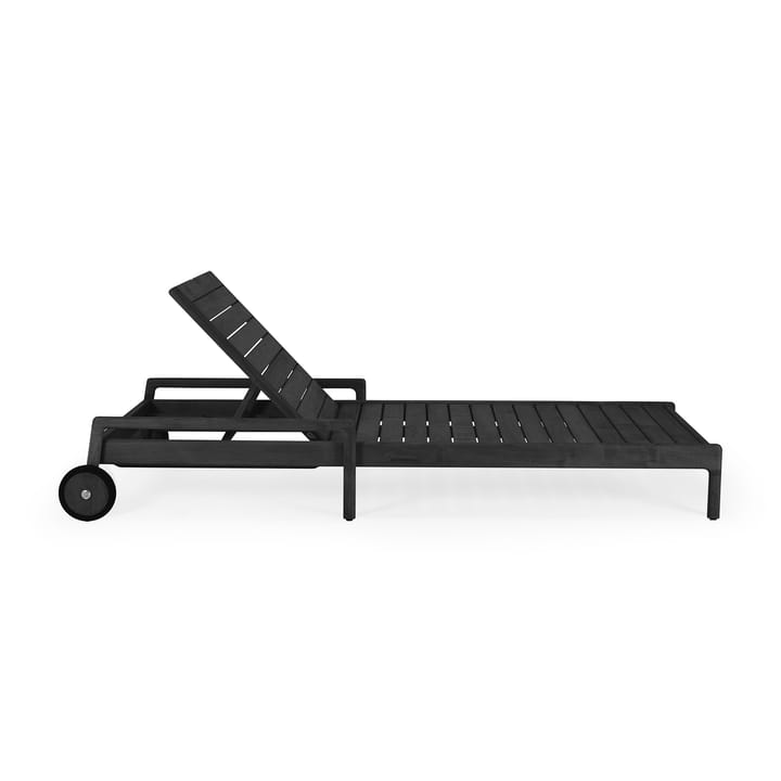 Jack outdoor solseng sortbejdset teak, Ekskl. hynde Ethnicraft