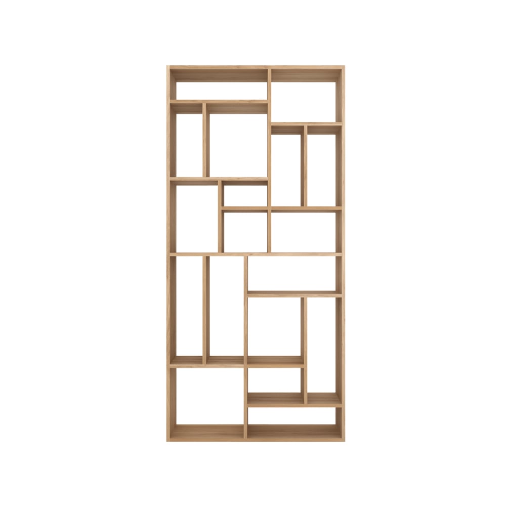 Ethnicraft M Rack bogreol stor Hardwax oiled oak | Skandinavisk Design | Hylder & reolsystemer | Beige