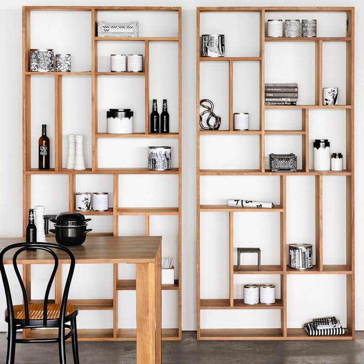 M Rack bogreol stor, Teak Ethnicraft