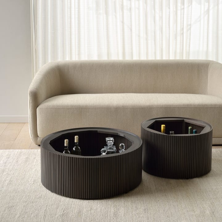 Mahogany Roller Max sofabord, Mahogny dark brown 60 cm Ethnicraft