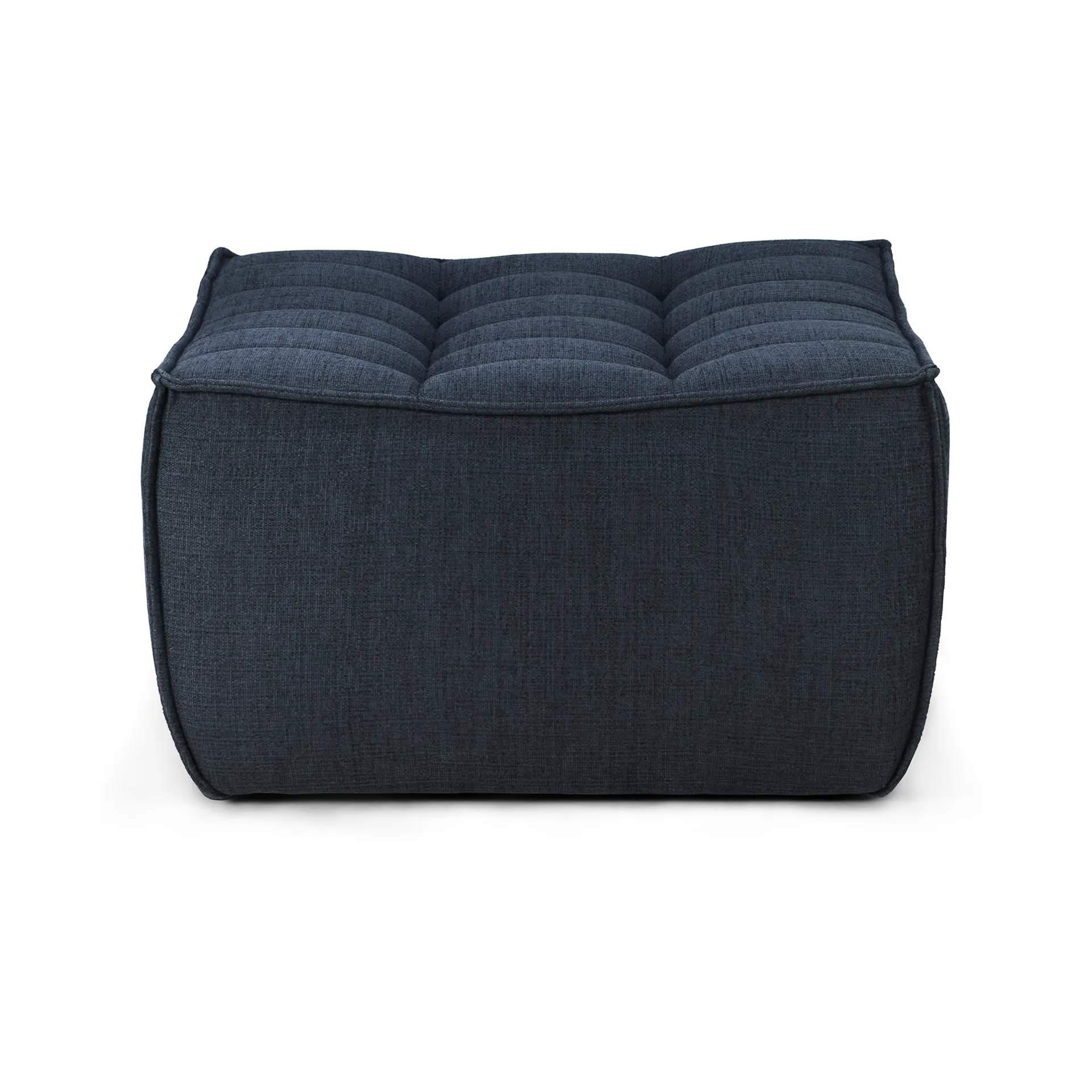 N701 fodskammel 70x70 cm, Graphite (blågrå) Ethnicraft