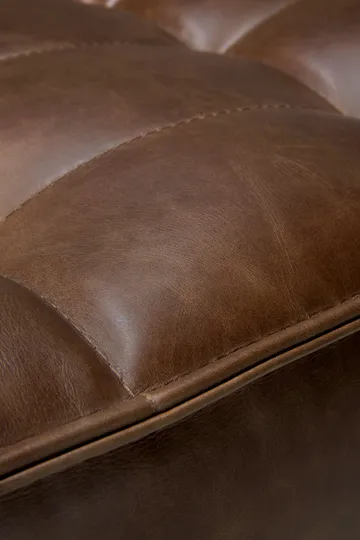 N701 hjørnemodul afrundet 90° - Læder Chestnut - Ethnicraft