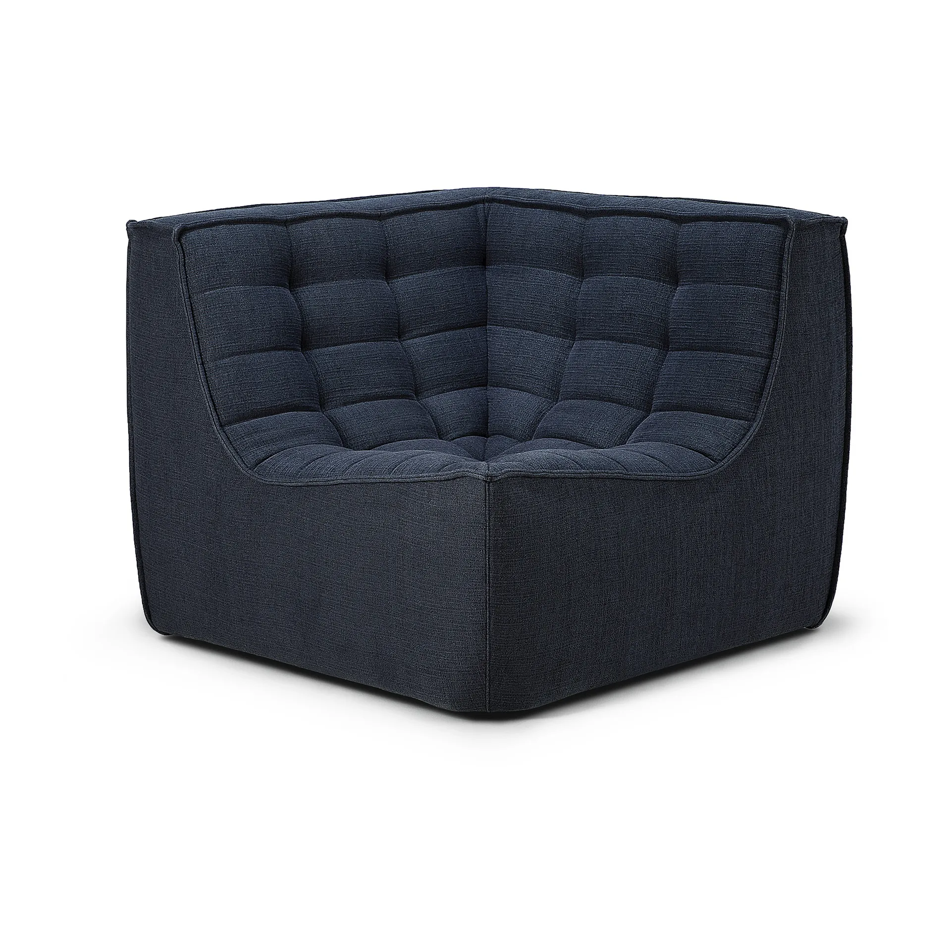 N701 hjørnemodul lige, Graphite (blågrå) Ethnicraft