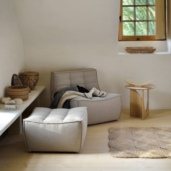 N701 lænestol, Stof beige Ethnicraft