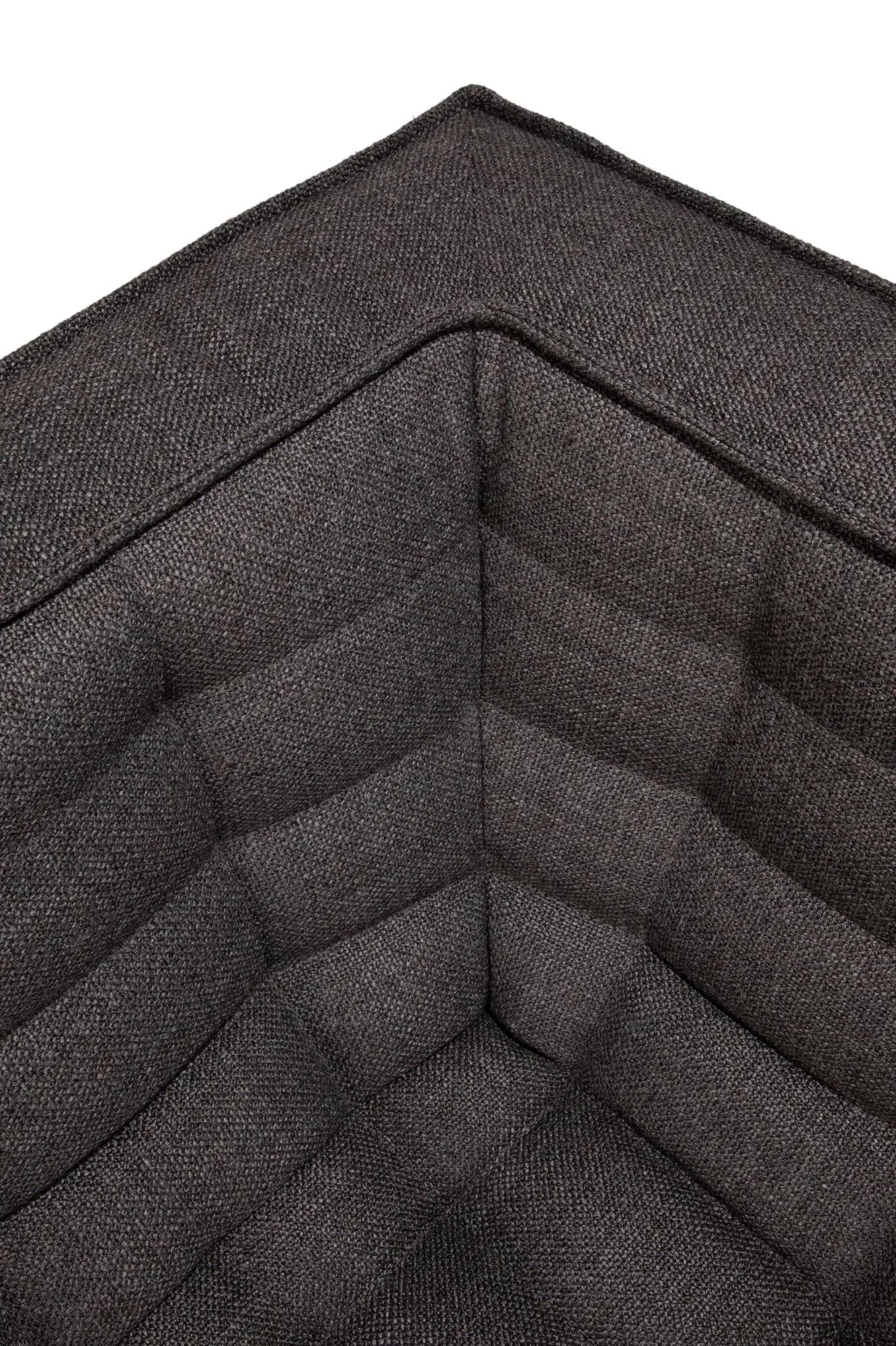 N701 sofa 2-personers, Dark grey, med armlæn Ethnicraft
