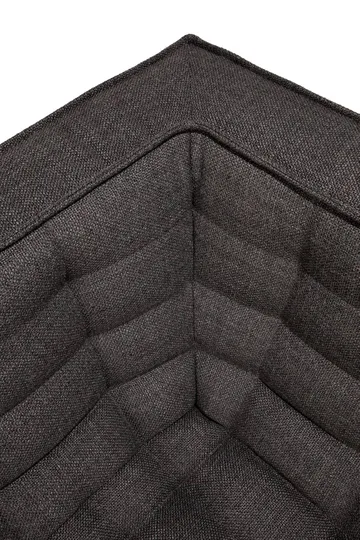 N701 sofa 2-personers - Dark grey, med armlæn - Ethnicraft