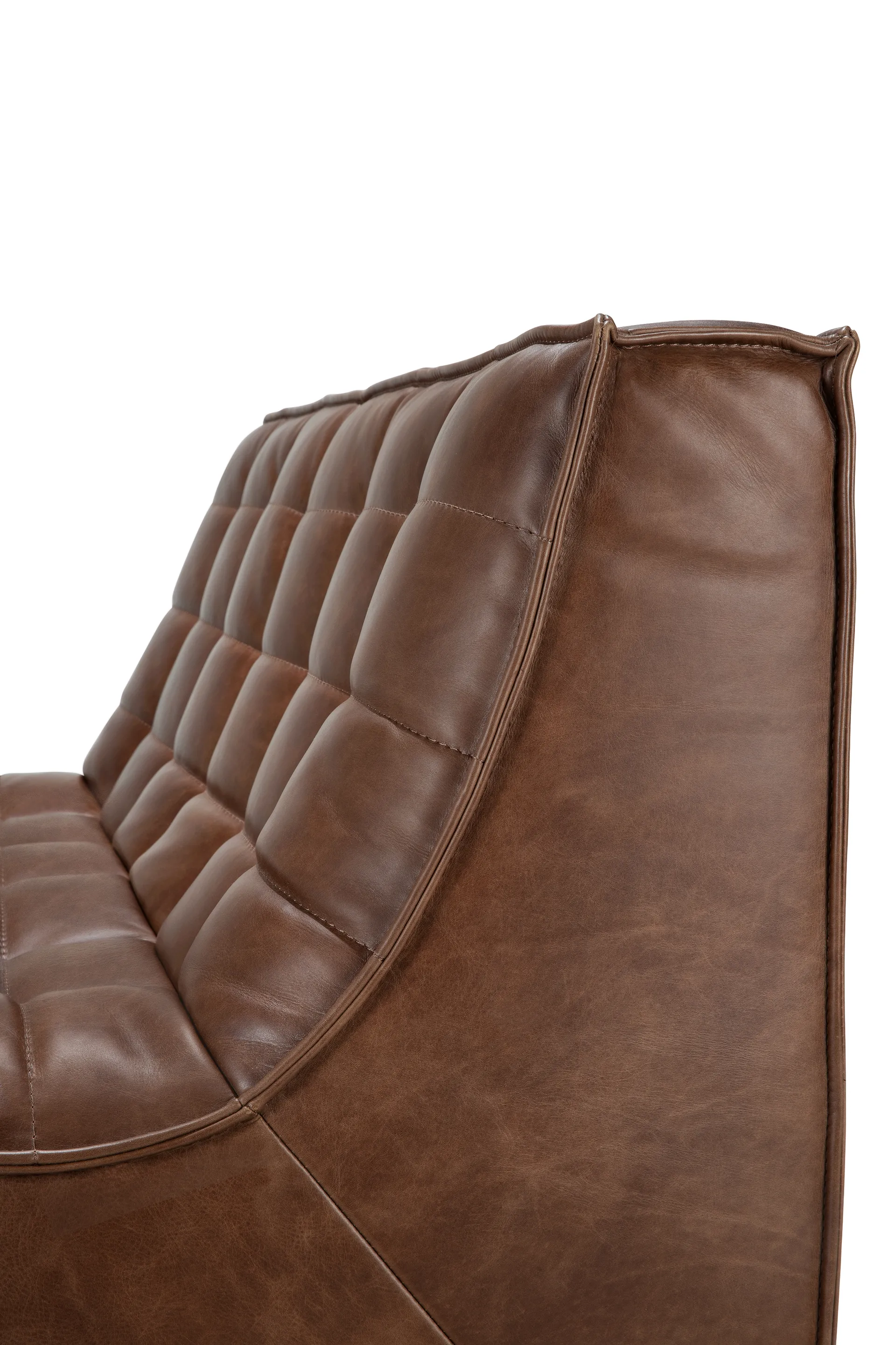 N701 sofa 2-personers, Læder Chestnut Ethnicraft