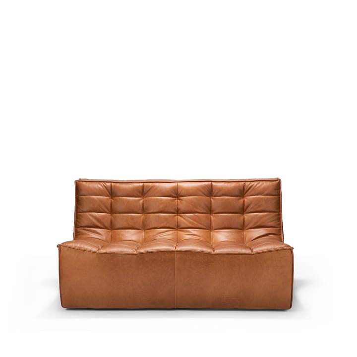 N701 sofa 2-personers - læder old saddle brown - Ethnicraft