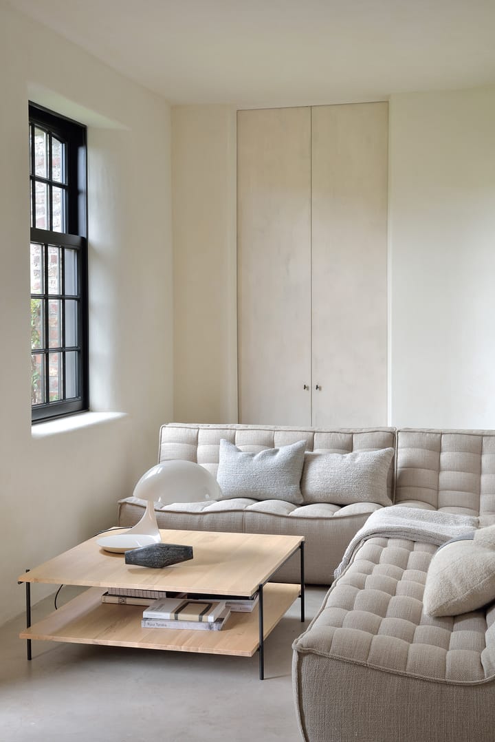 N701 sofa 2-personers, Stof beige Ethnicraft