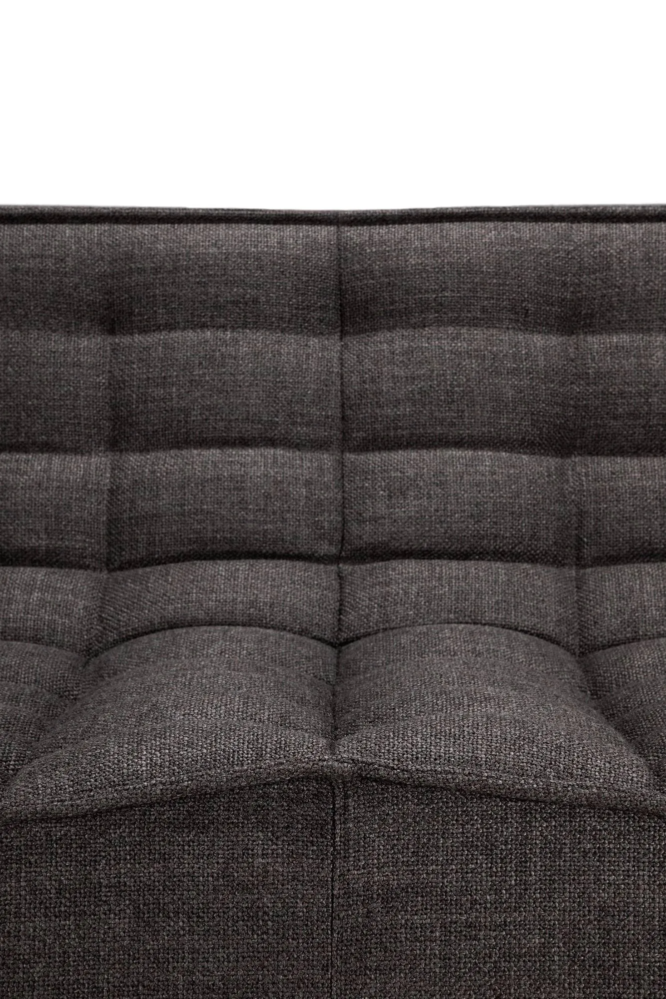 N701 sofa 3-personers, Dark grey, med armlæn Ethnicraft