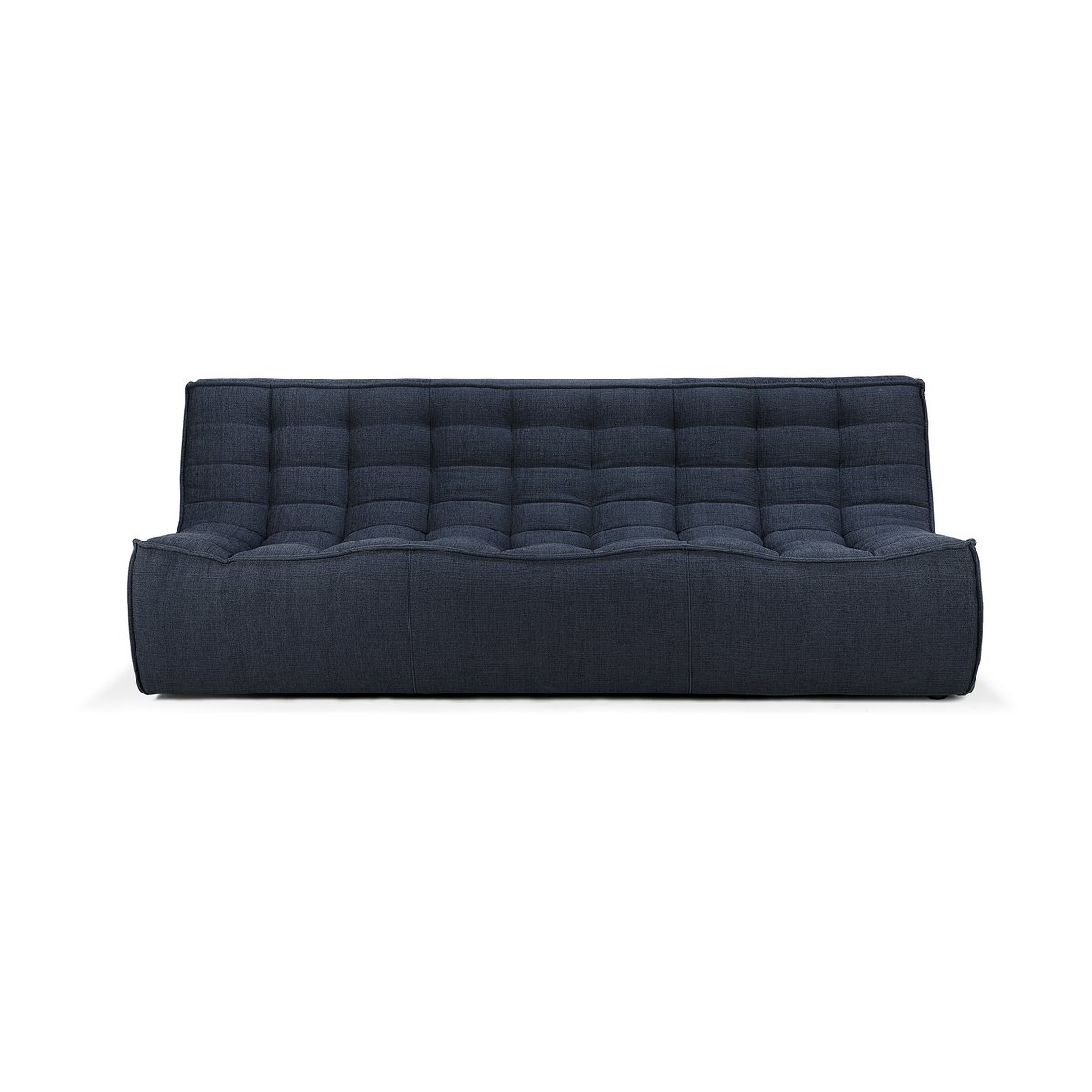 Ethnicraft N701 sofa 3-personers Graphite (blågrå) | Skandinavisk Design | Sofaer | Blå