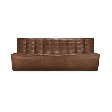 N701 sofa 3-personers - Læder Chestnut - Ethnicraft