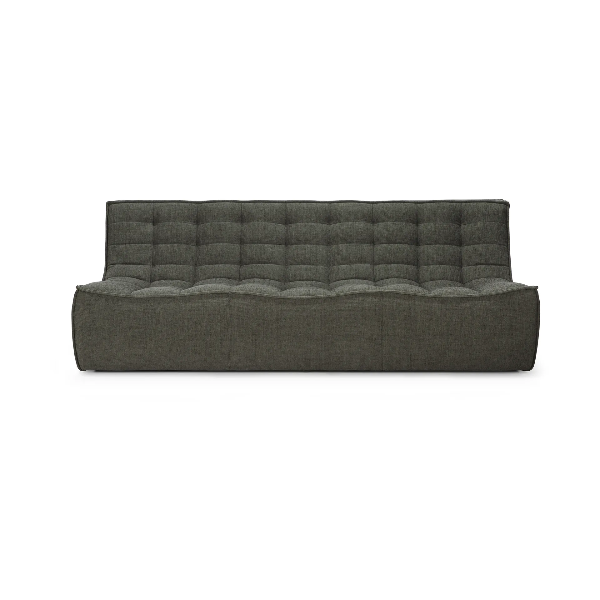 N701 sofa 3-personers, Moss Eco fabric Ethnicraft