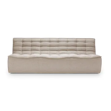 N701 sofa 3-personers - Stof beige - Ethnicraft