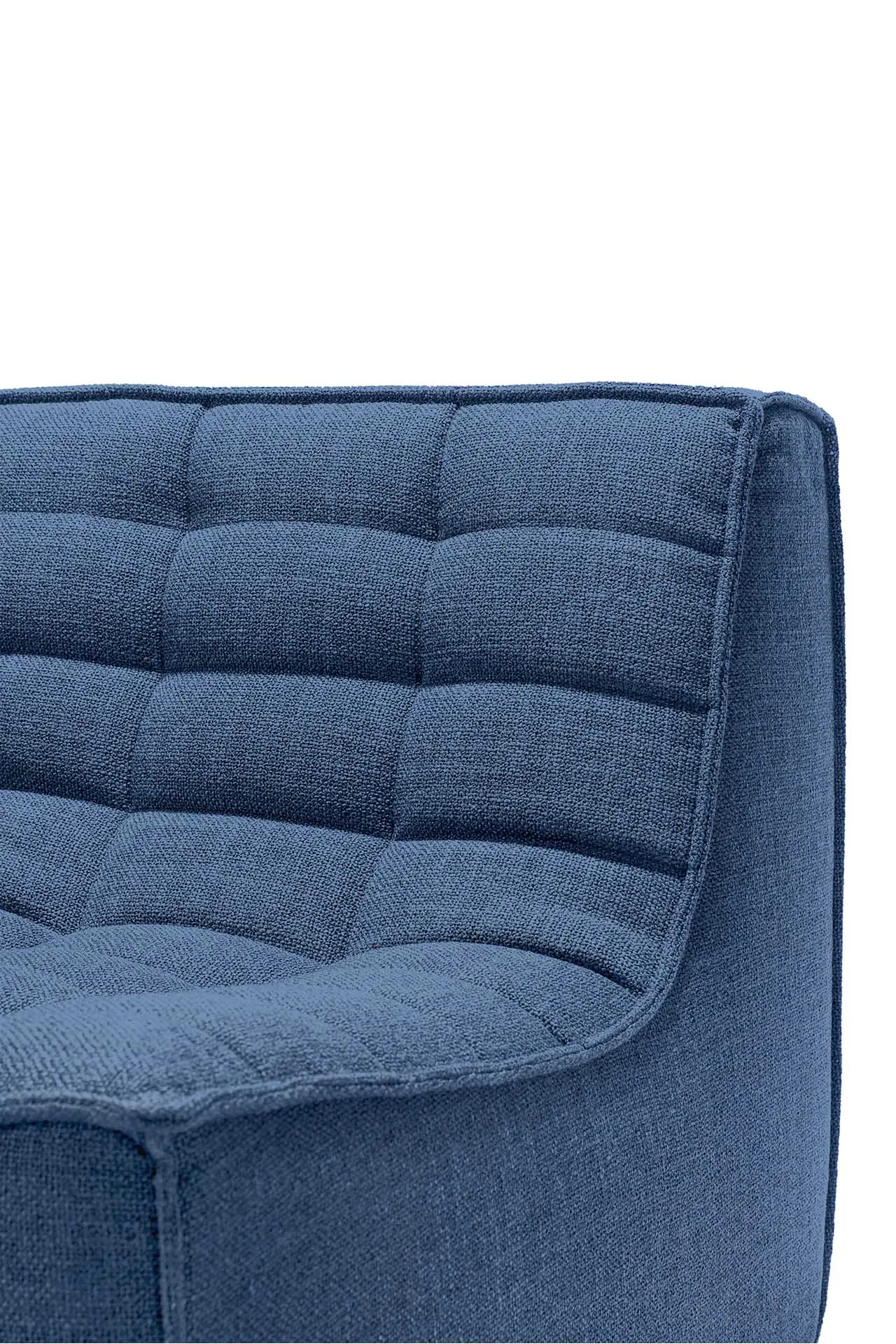 N701 sofa 3-personers, Stof blue Ethnicraft