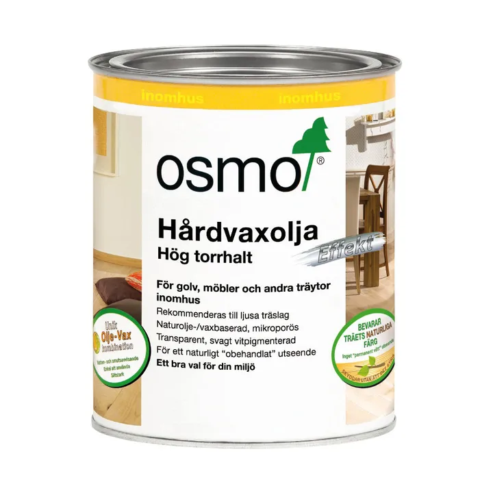 Osmo hårdvoksolie til eg - Natural, 750 ml - Ethnicraft