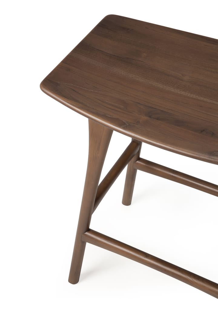 Osso Counter høj taburet 67 cm, Lakeret teak Ethnicraft