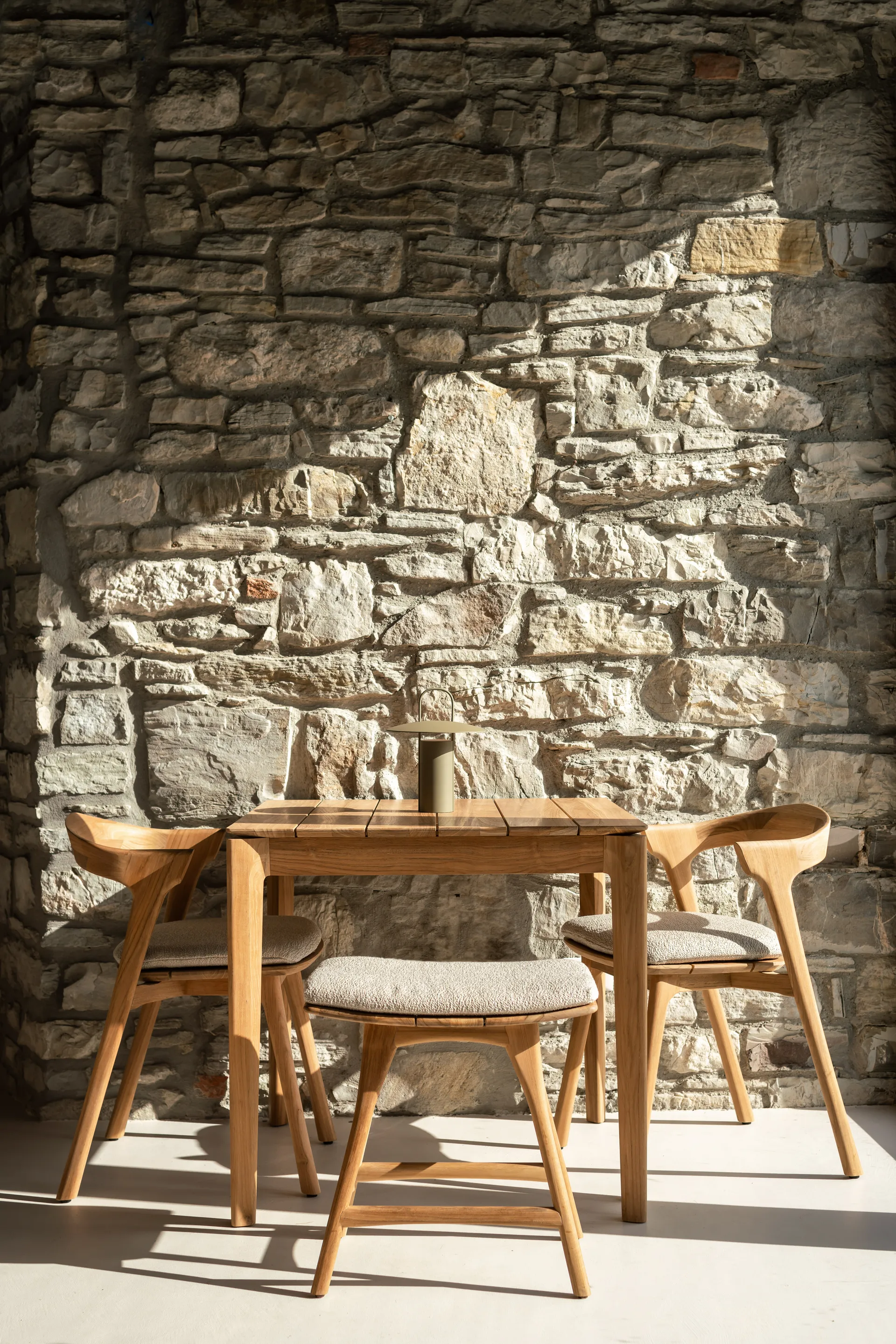 Osso outdoor taburet, Teak 50 cm Ethnicraft