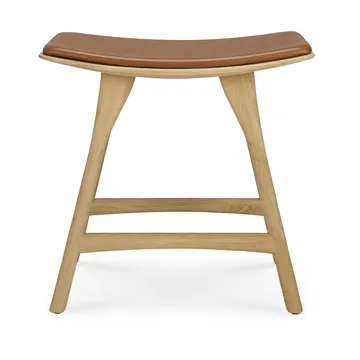 Osso skammel 48x50 cm - Lakeret eg - Ethnicraft