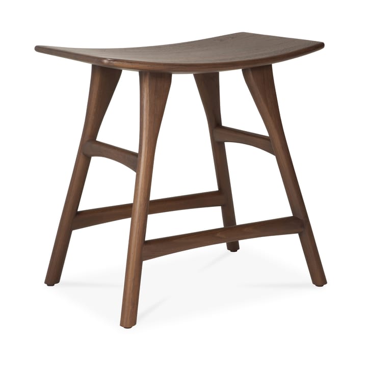 Osso skammel 48x50 cm, Lakeret teak Ethnicraft