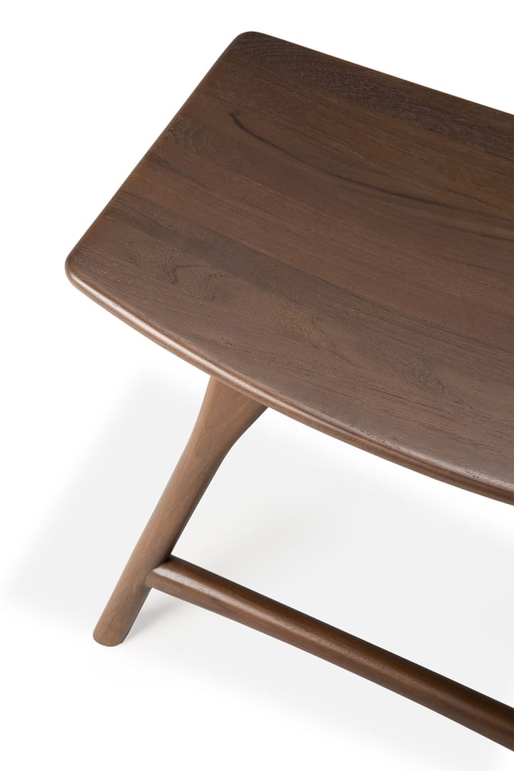 Osso skammel 48x50 cm, Lakeret teak Ethnicraft