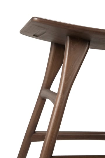 Osso skammel 48x50 cm - Lakeret teak - Ethnicraft