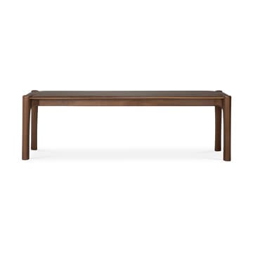 PI bænk 146x35 cm - Lakeret teak - Ethnicraft