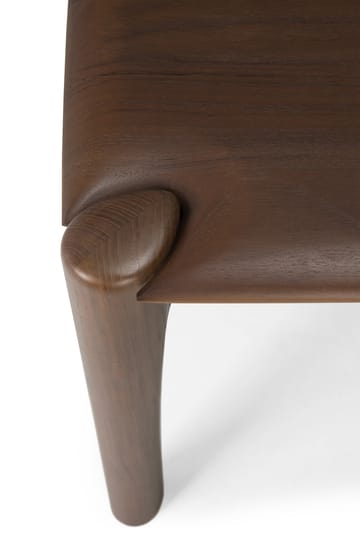 PI bænk 186x35 cm - Lakeret teak - Ethnicraft